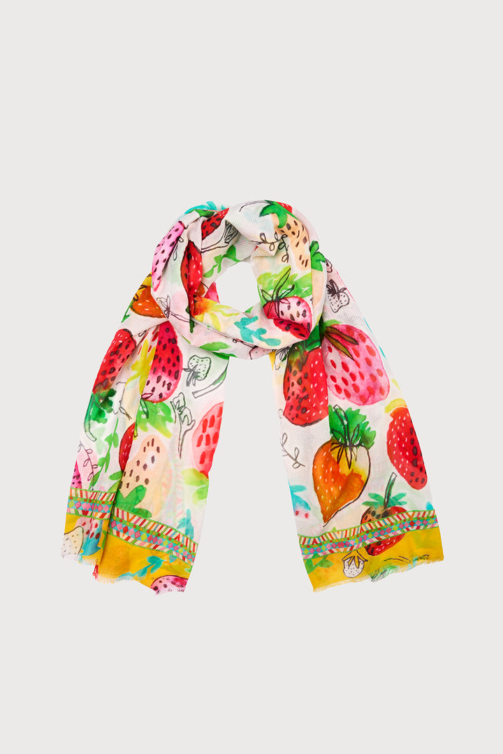 Strawberry Printed Scarf