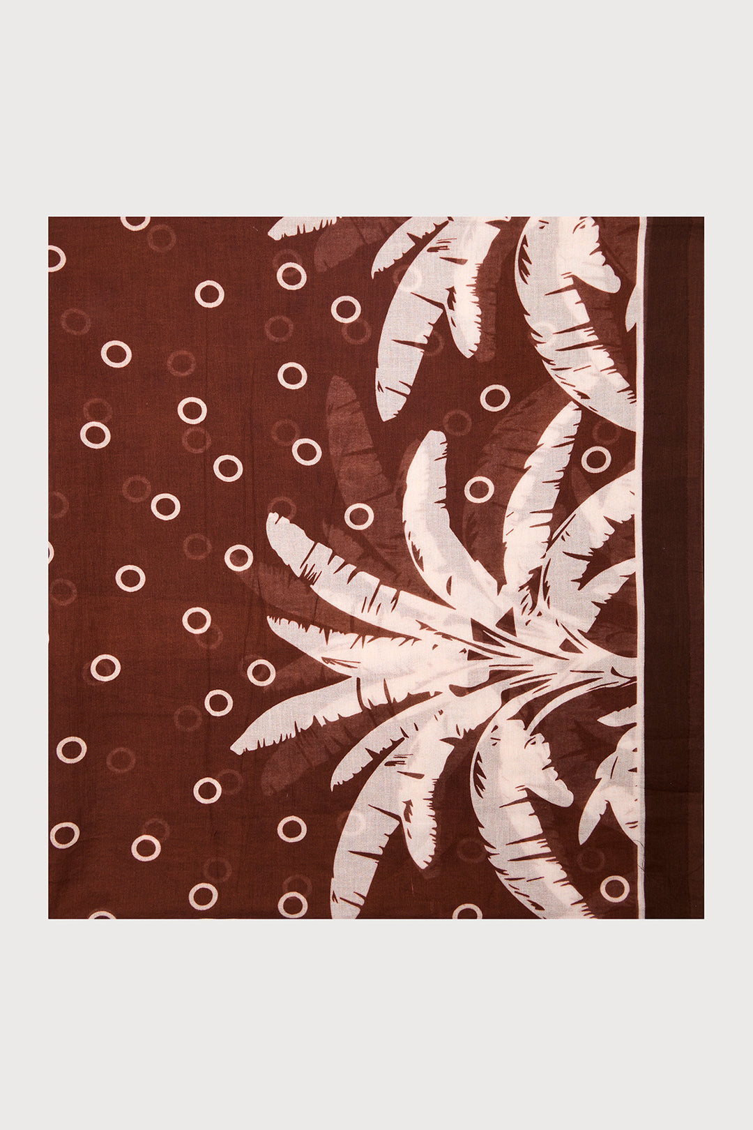 Coconut Palm Print Scarf