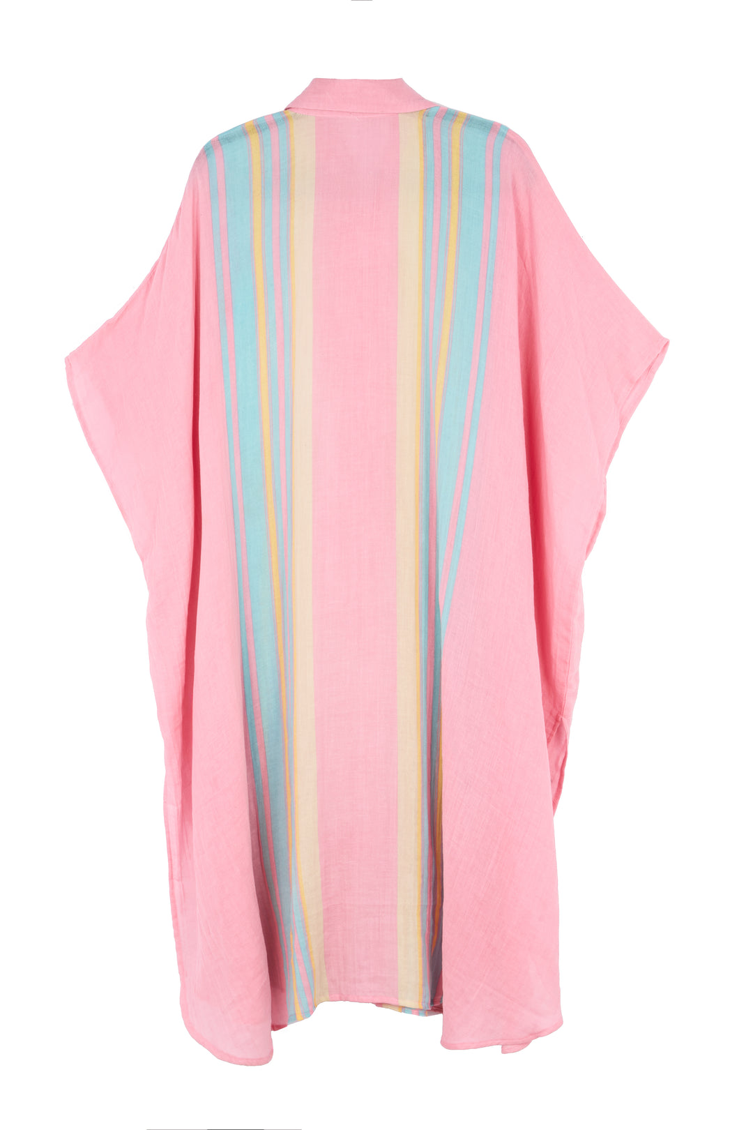 Striped Collared Kaftan