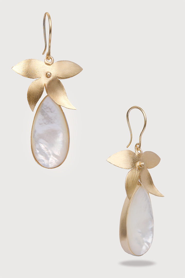 Botanical Teardrop Earrings