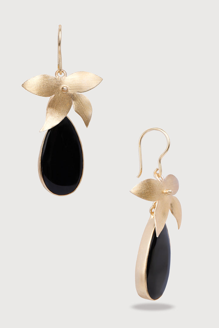 Botanical Teardrop Earrings