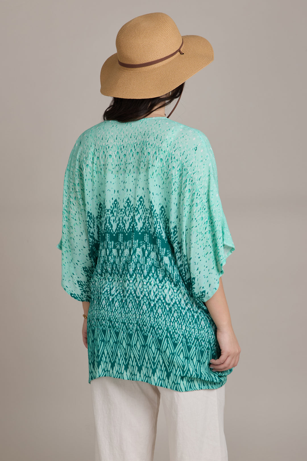 Short Tassel Tie Kaftan