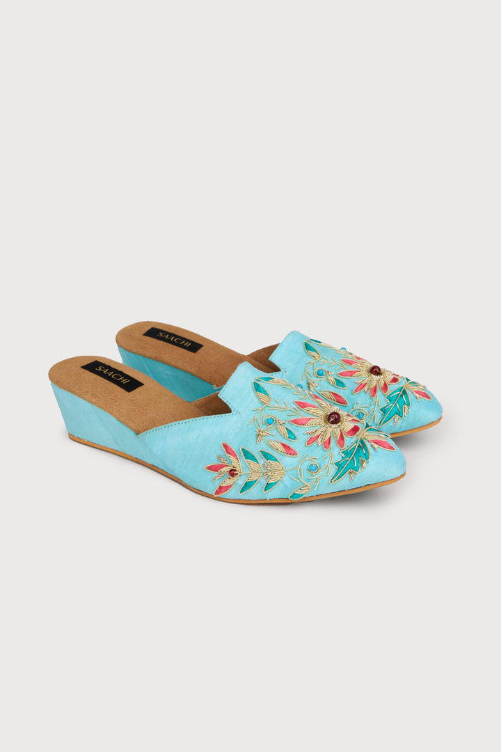 Agara Motif Shoe Mule