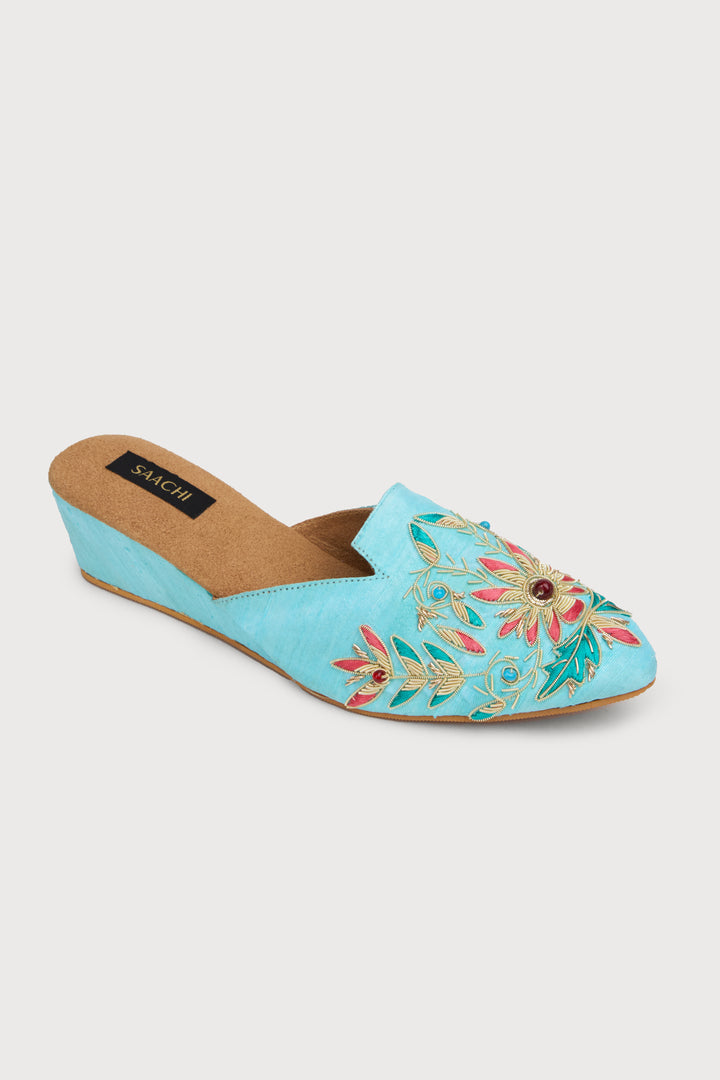 Agara Motif Shoe Mule