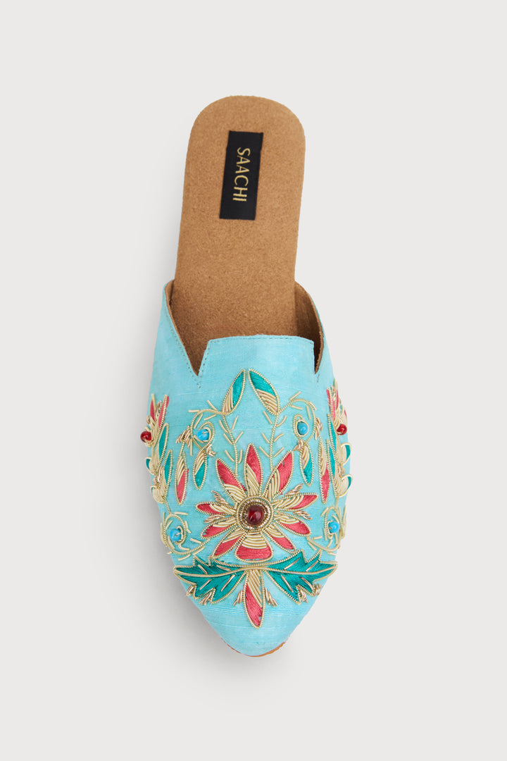 Agara Motif Shoe Mule