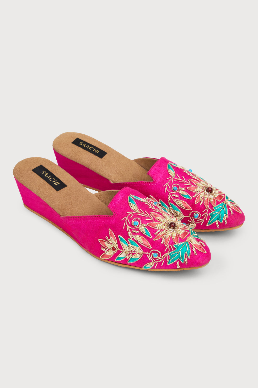 Agara Motif Shoe Mule