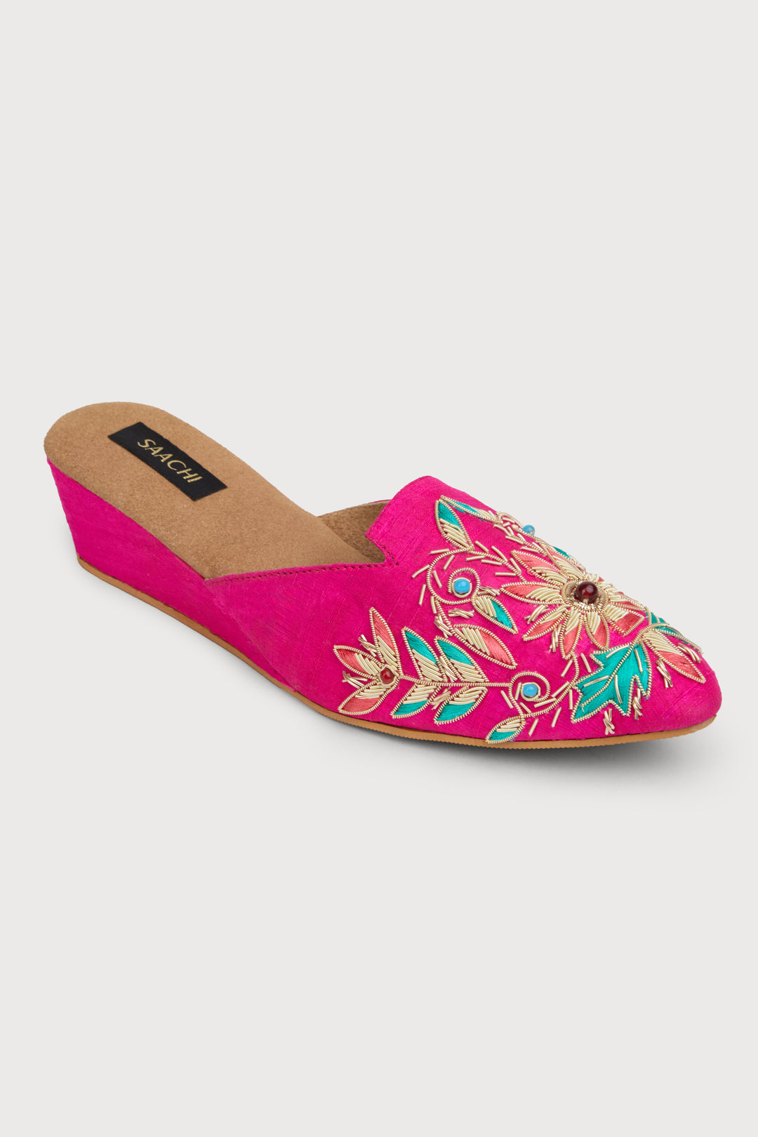 Agara Motif Shoe Mule