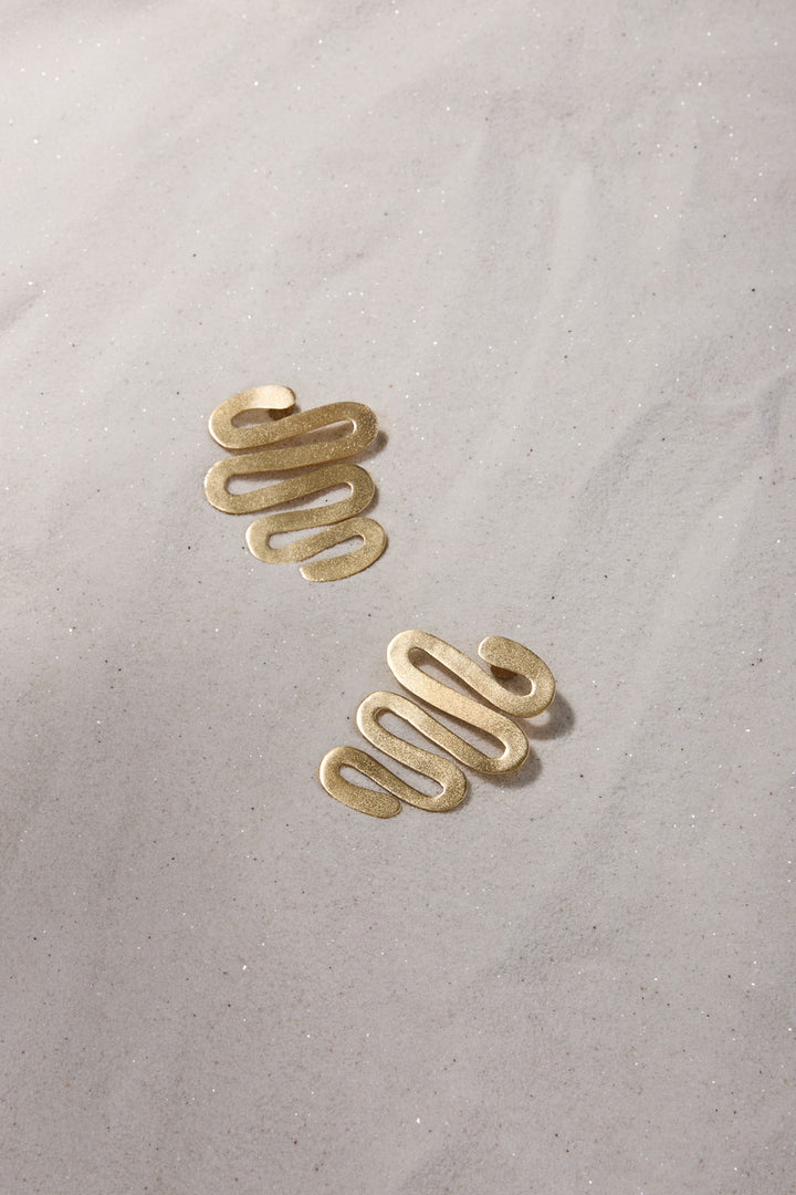 Swirl Drop Earrings