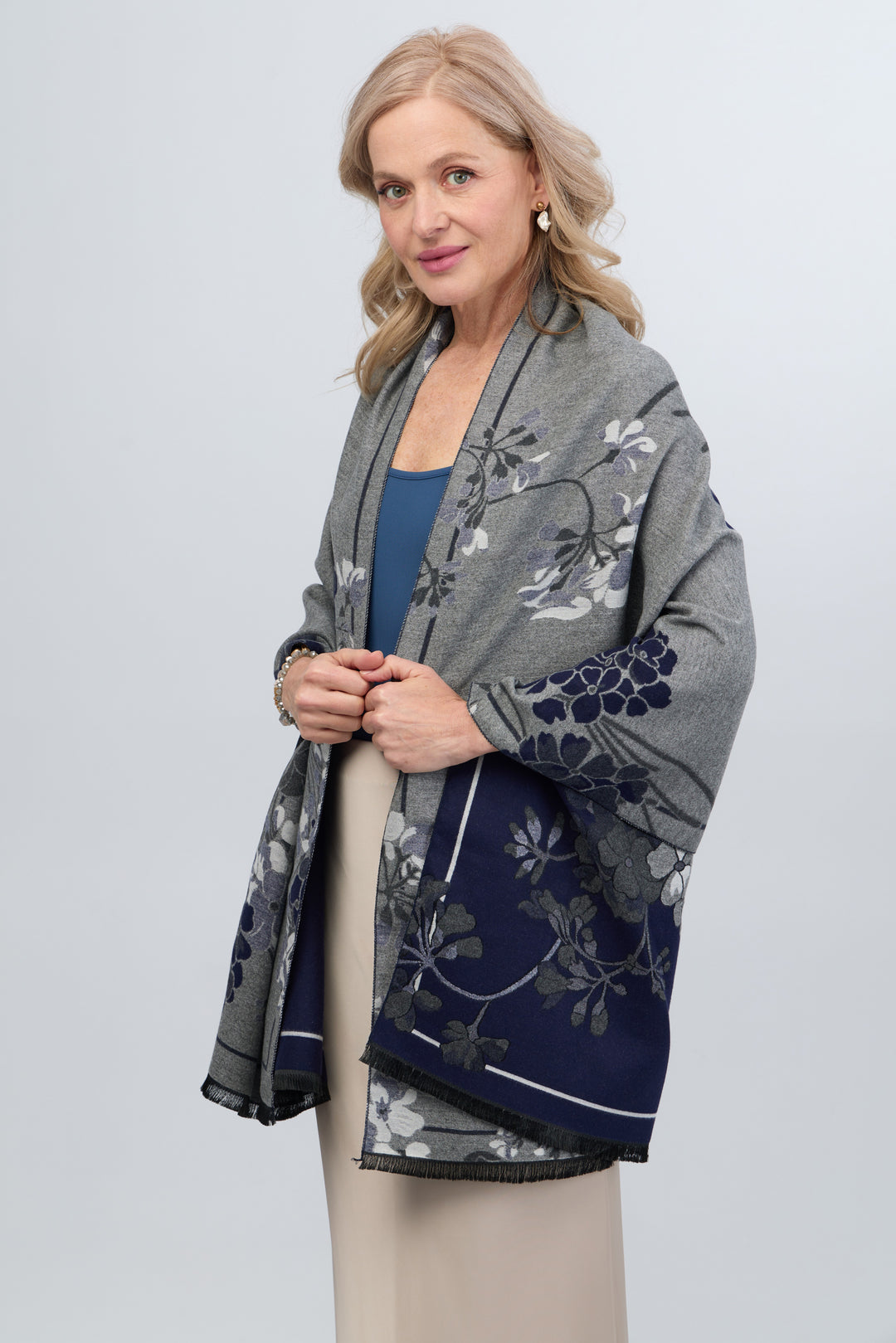 Reversible Garden Scarf