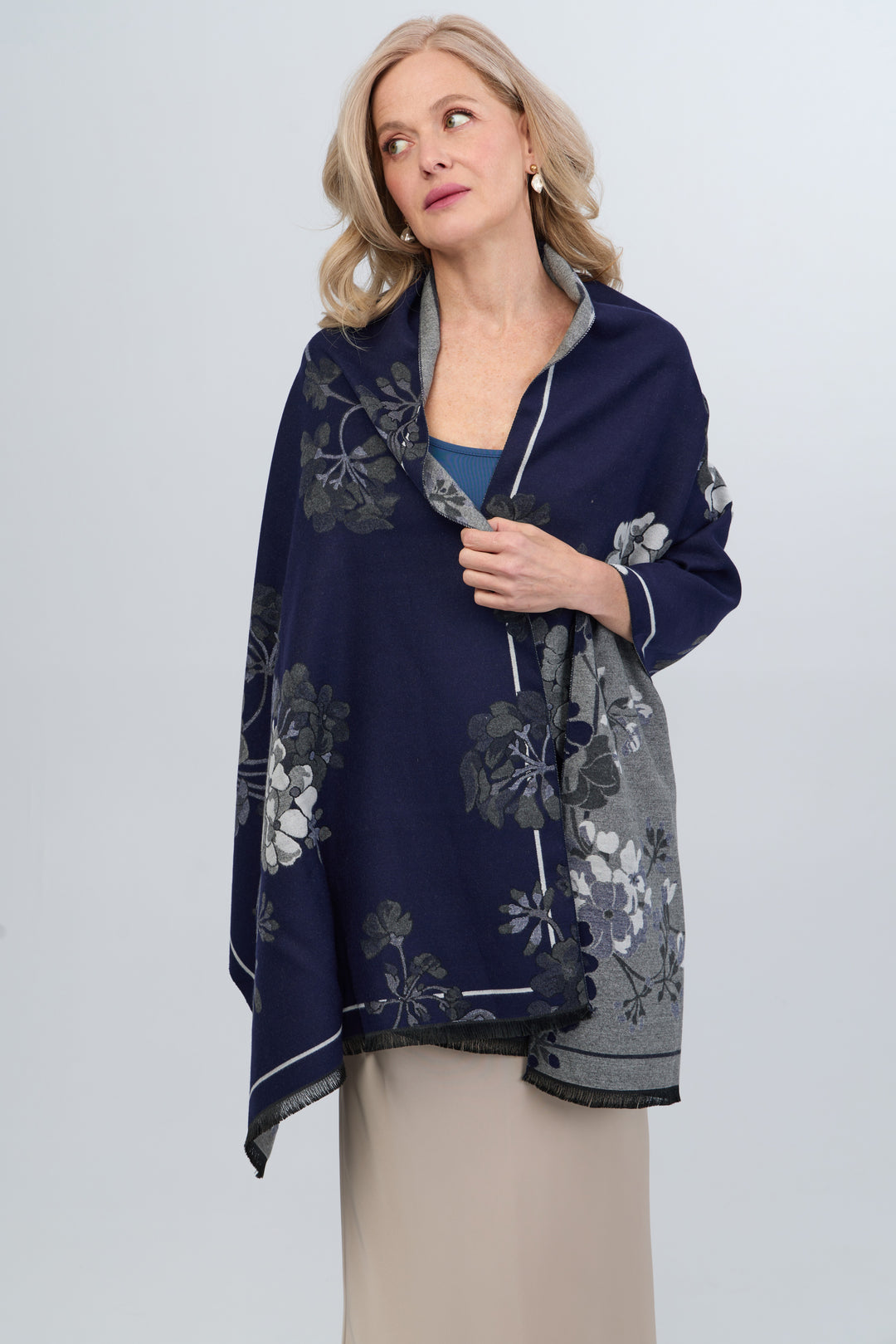 Reversible Garden Scarf