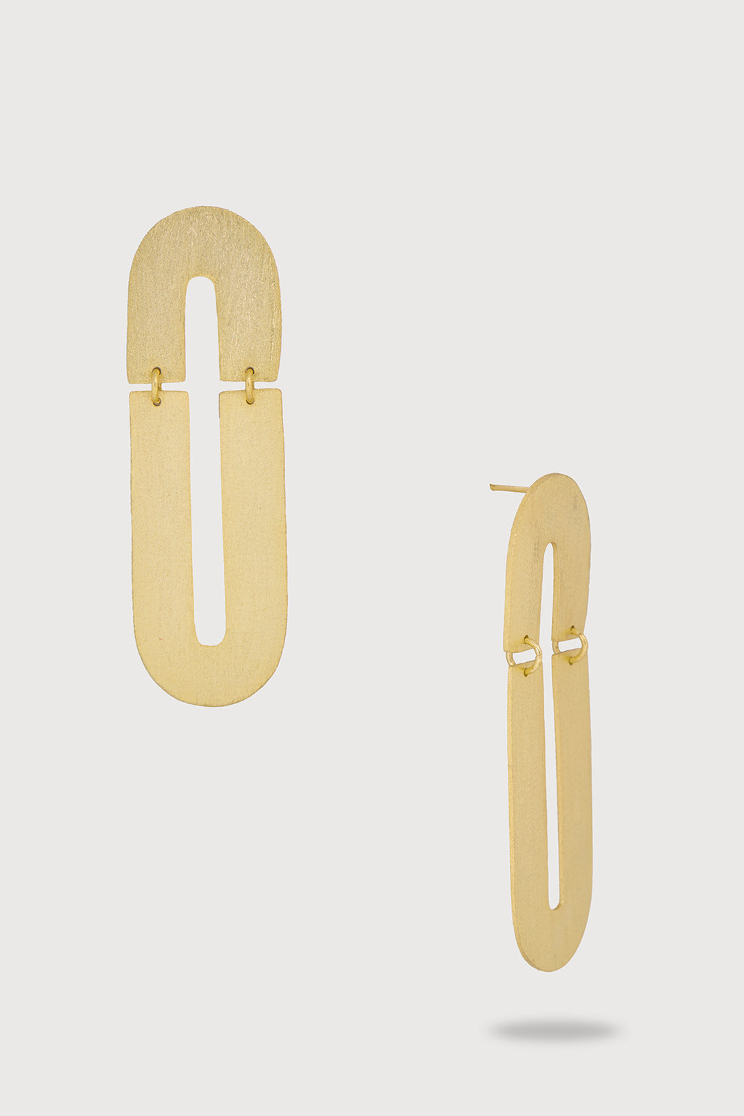 Geometric Mirror Earrings