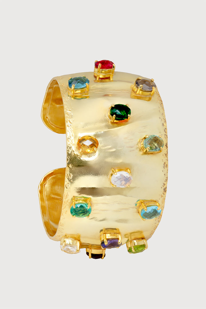 Jemma Crystal Cuff Bracelet