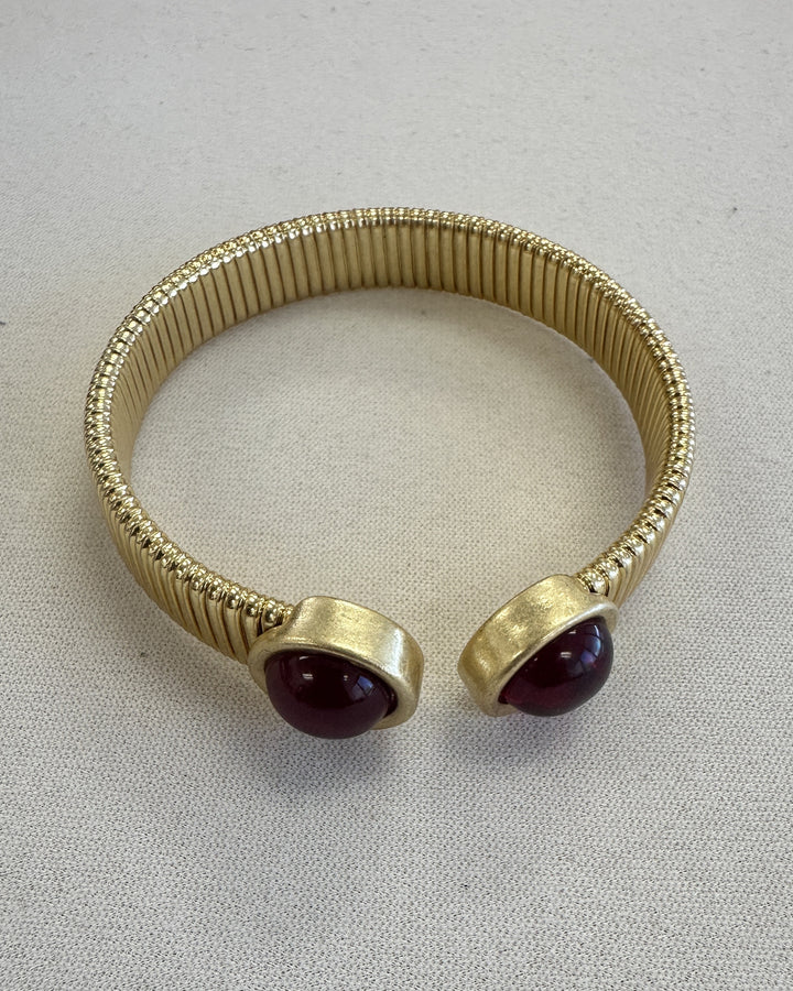 Stone Bangle Bracelet