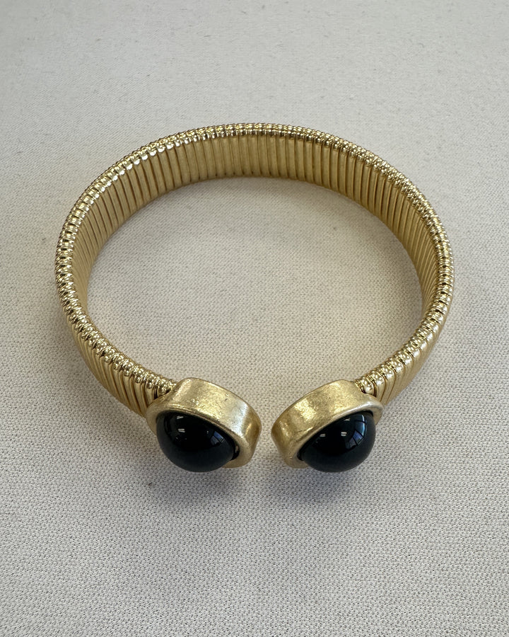 Stone Bangle Bracelet