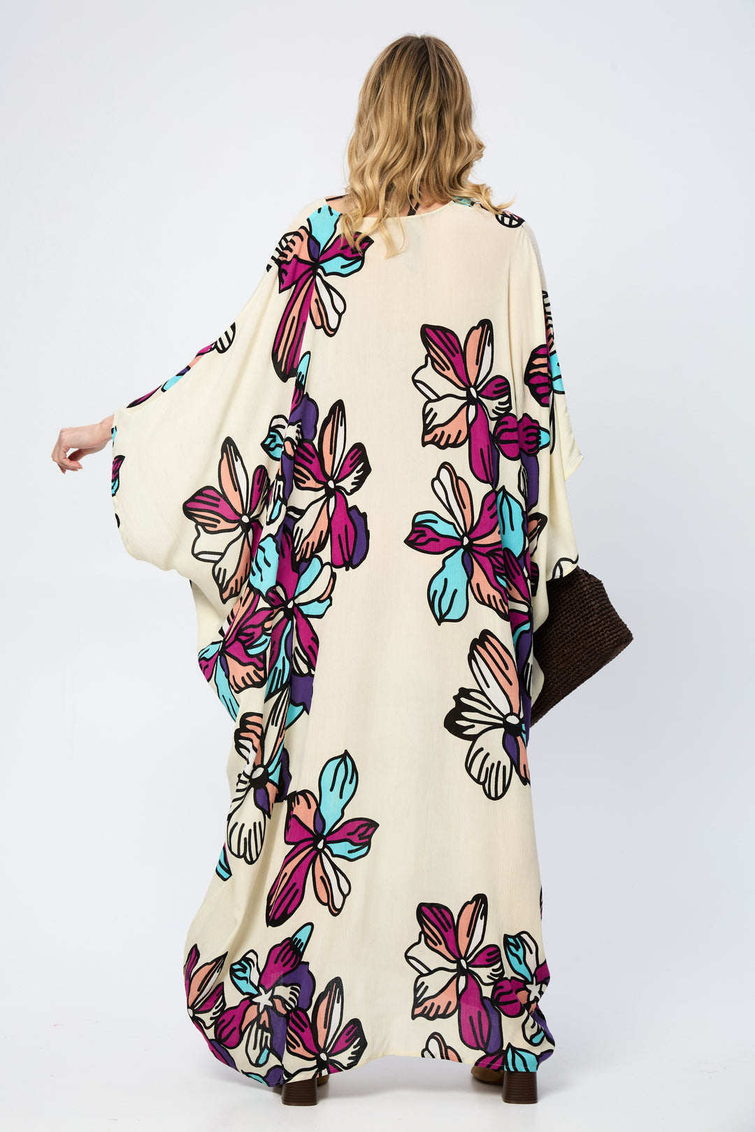 Tropical Floral Kaftan