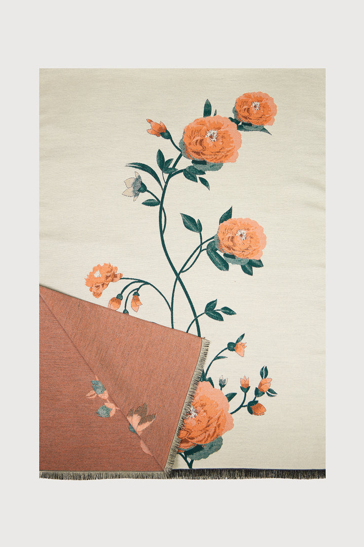 Floral Reversible Scarf