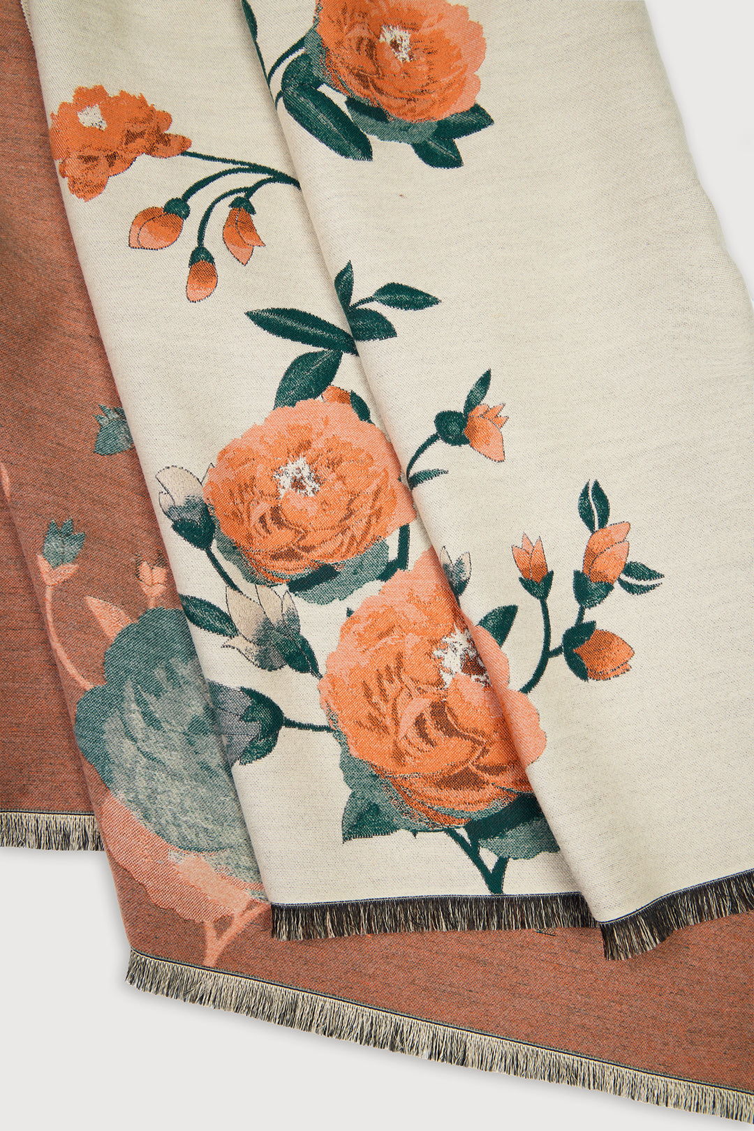 Floral Reversible Scarf