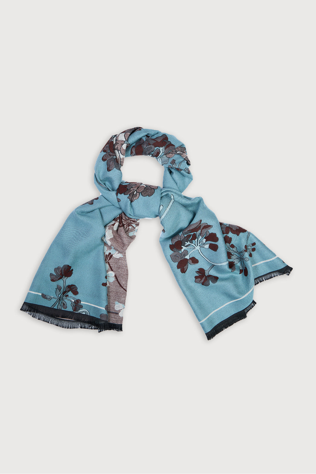 Floral Reversible Scarf