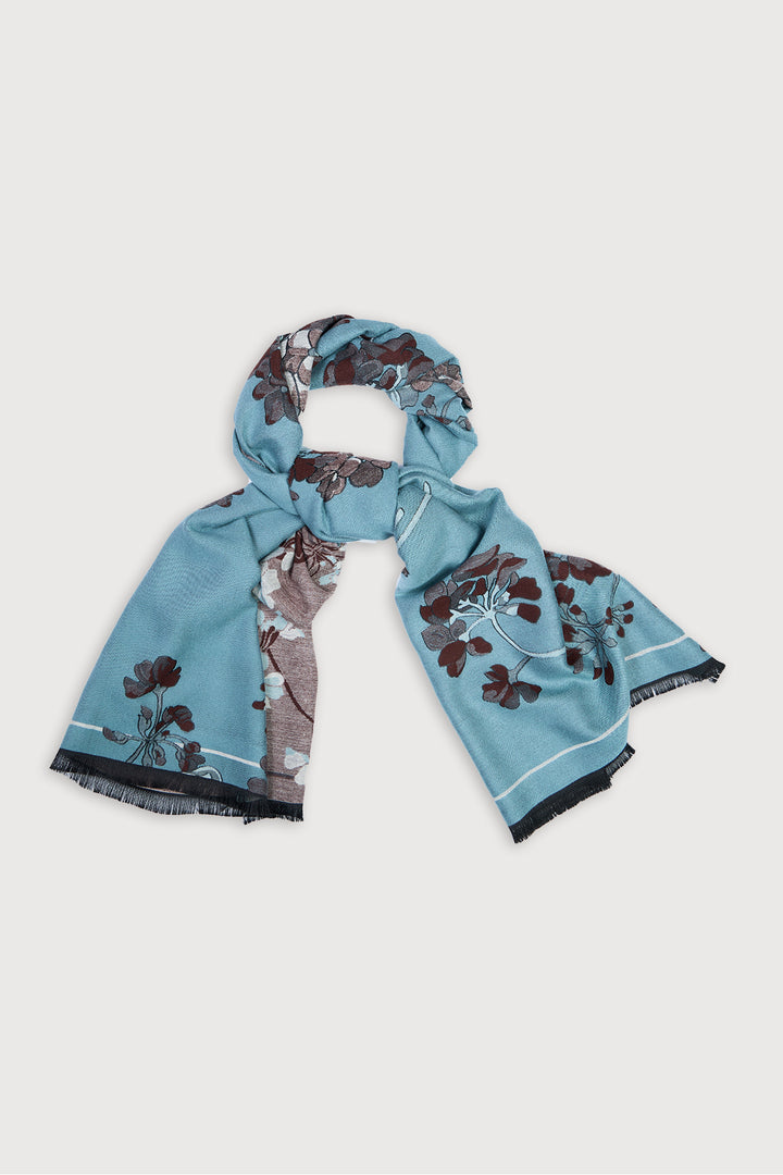 Floral Reversible Scarf