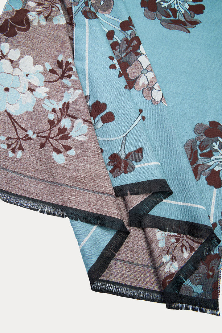 Floral Reversible Scarf