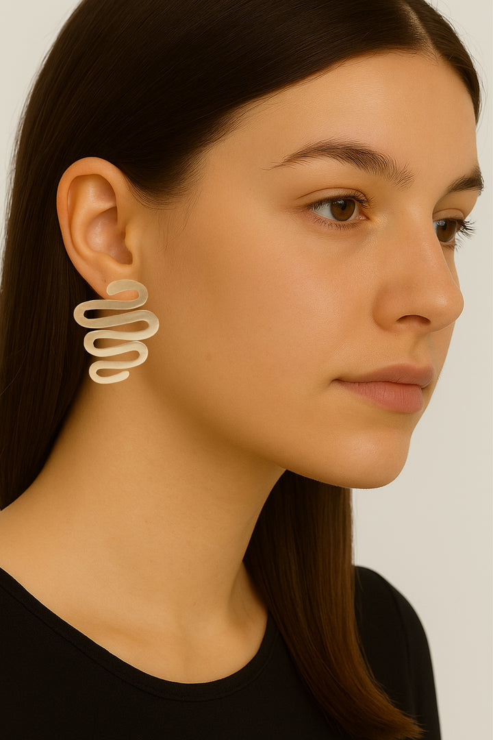 Swirl Drop Earrings