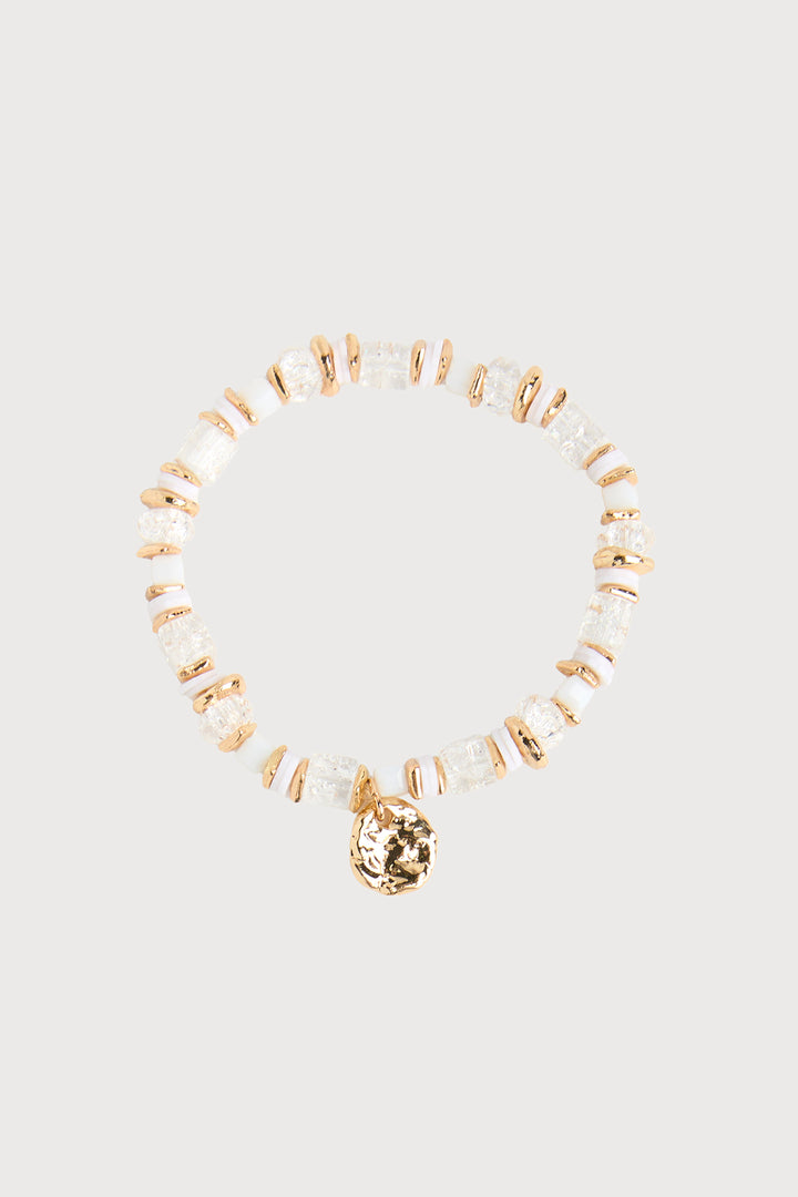 Beaded Stretch Hammer Bracelet