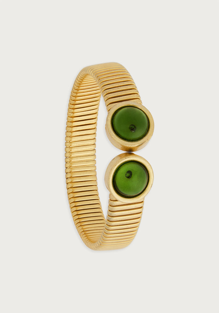 Stone Duo Cuff Bracelet