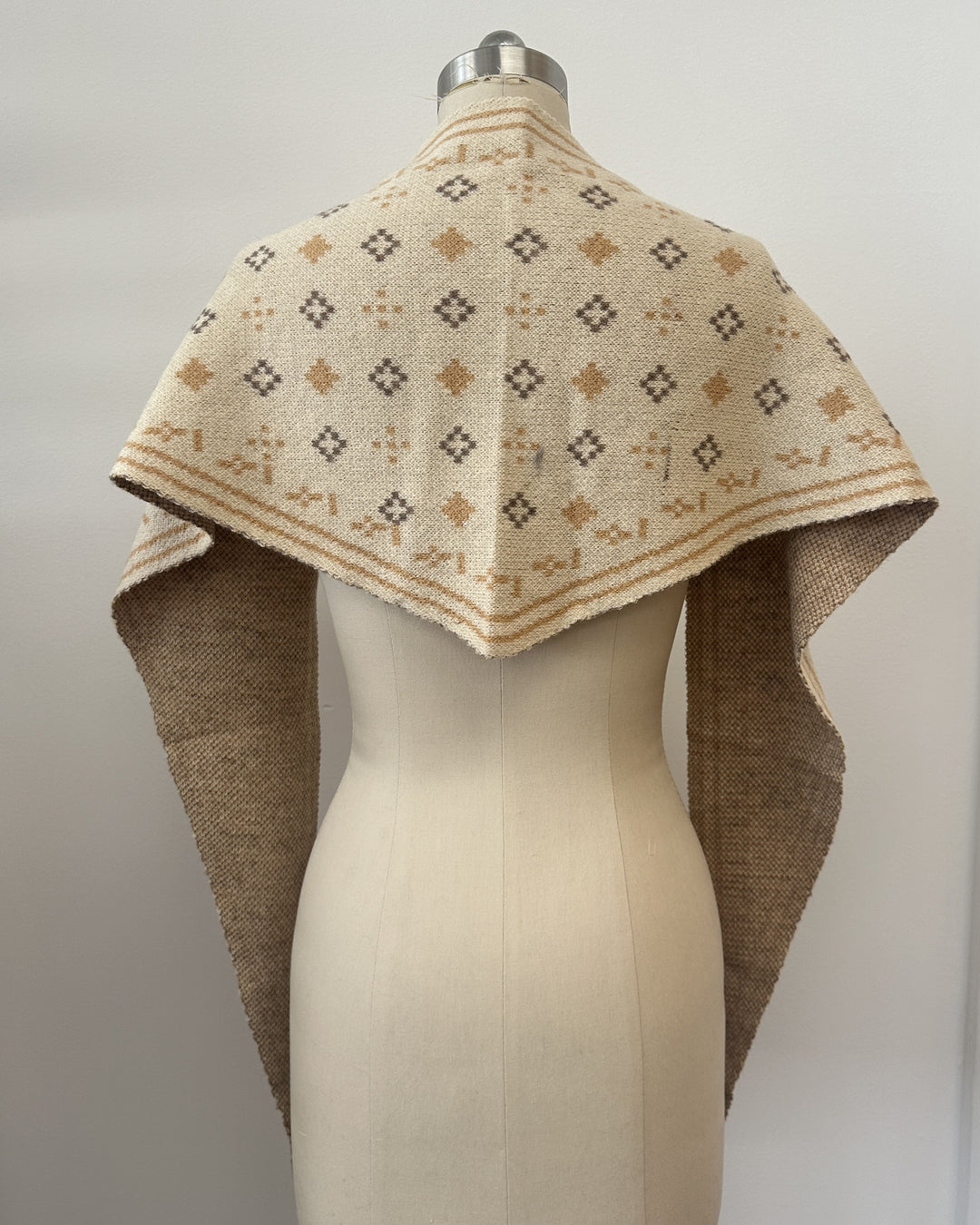Foulard Knit Triangle Scarf