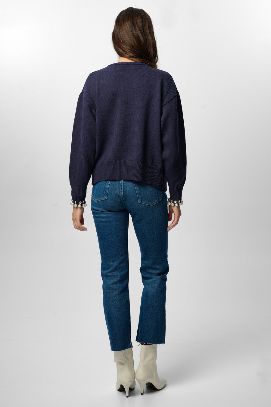 Pearl & Crystal Trim Cardigan