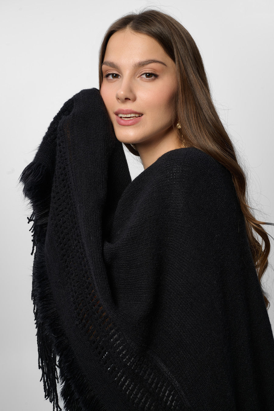 Tara Fringed Kimono