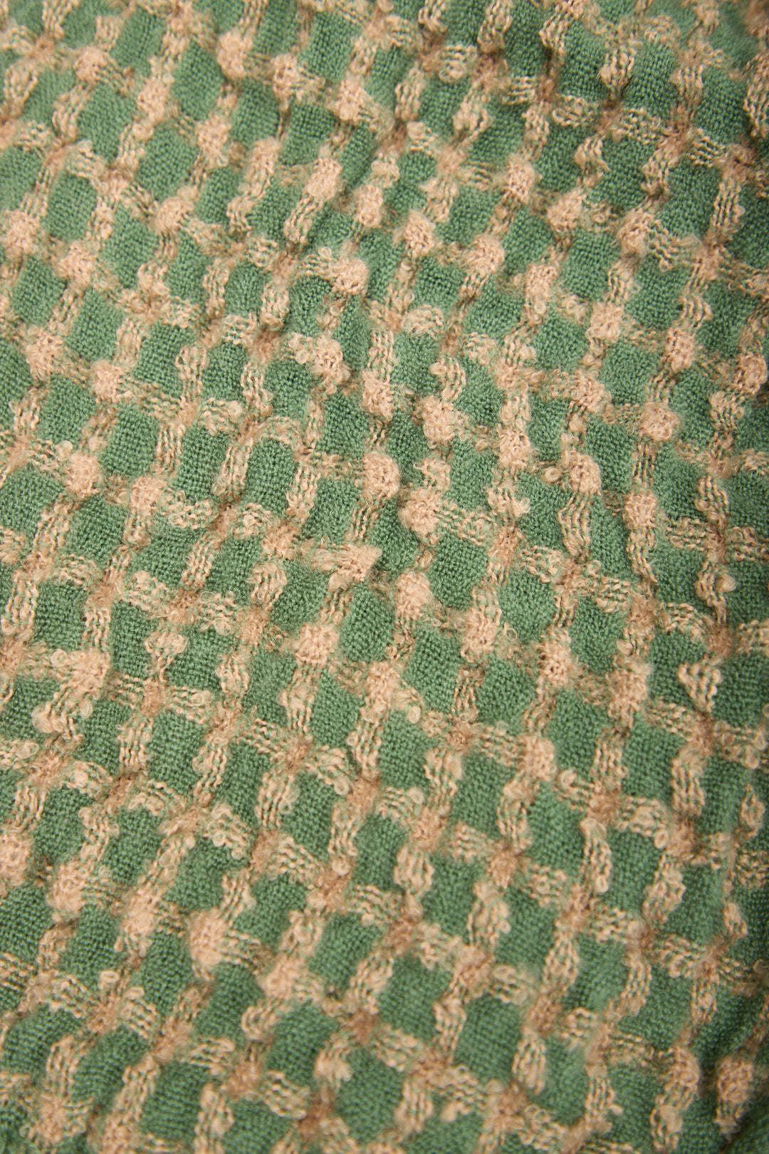 Crinkle Plaid Scarf