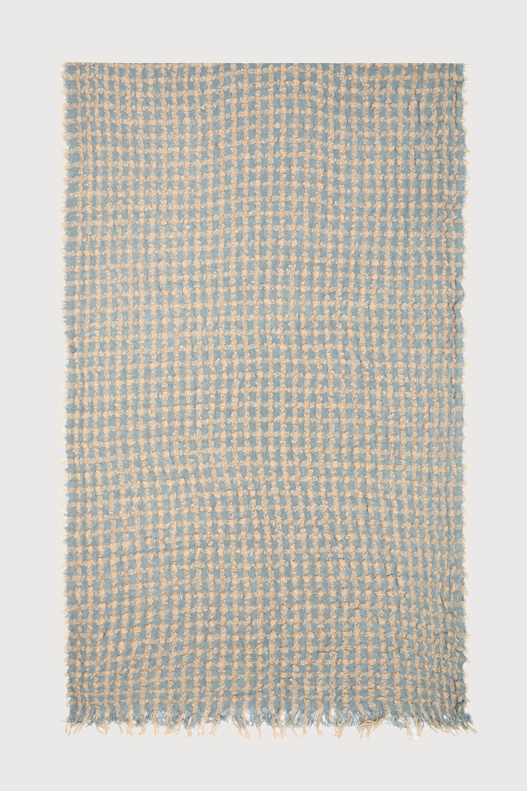Crinkle Plaid Scarf