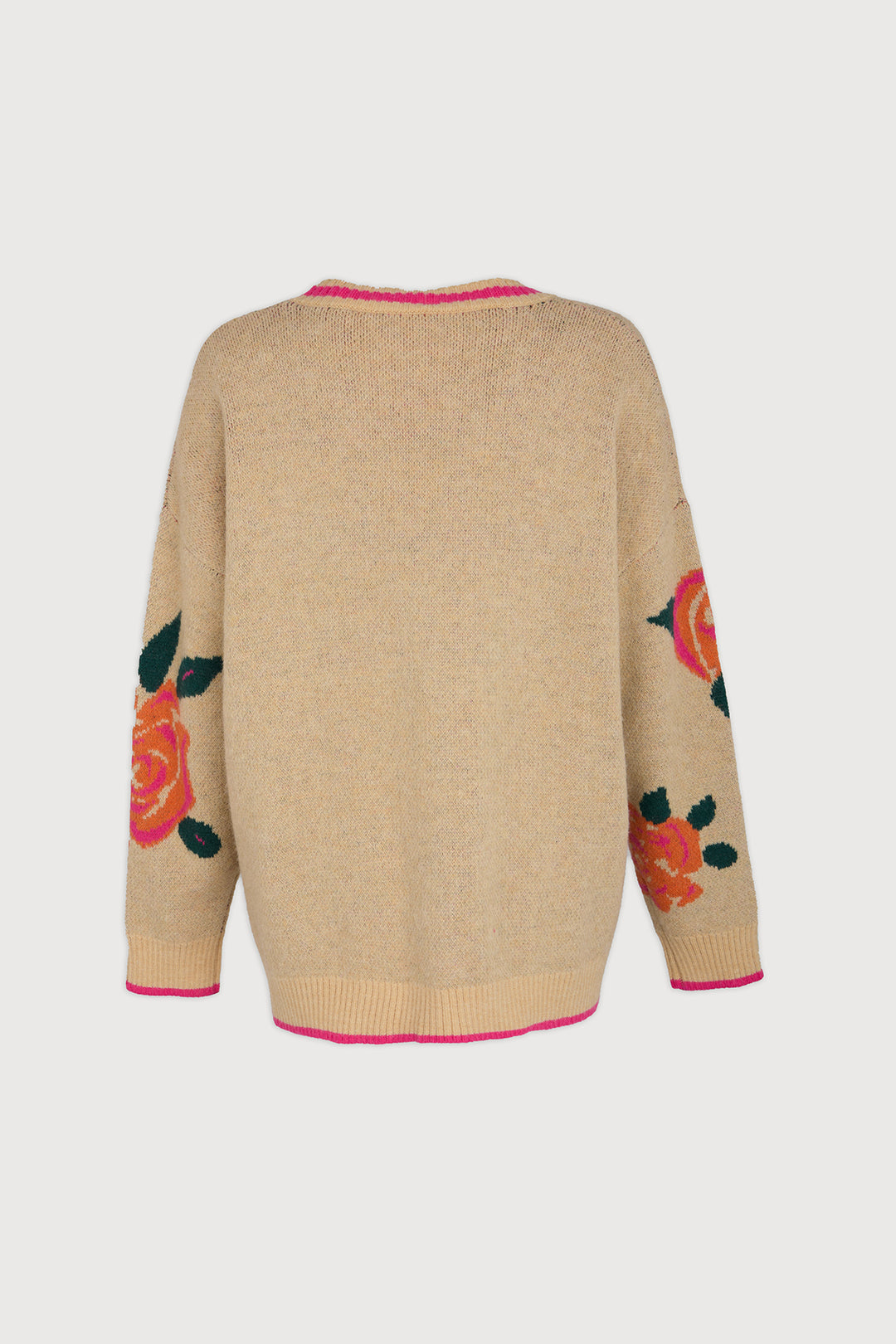 Flower Print Cardigan