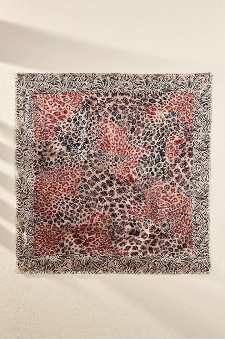 Mixed Animal Print Bandana