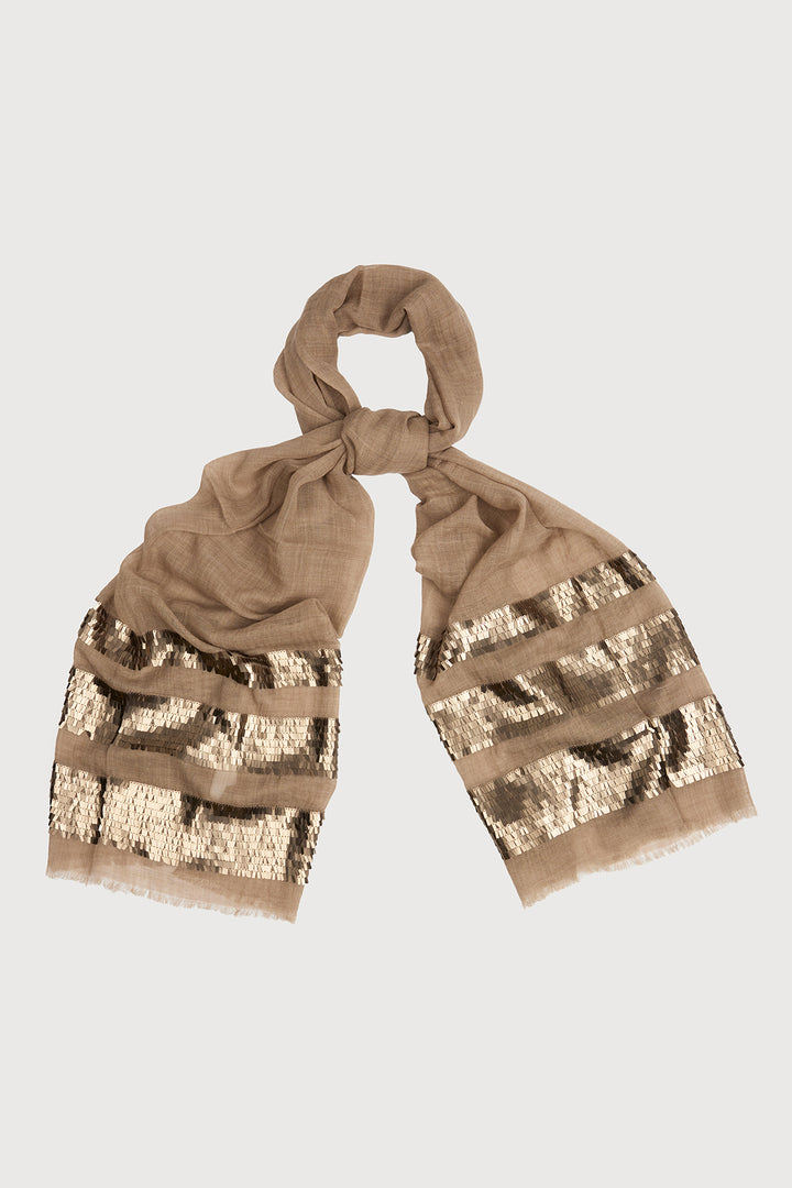 Fringe Sequins Scarf
