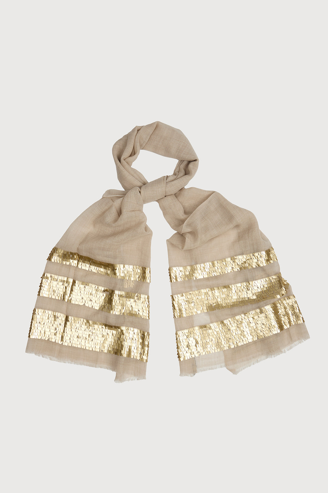 Fringe Sequins Scarf