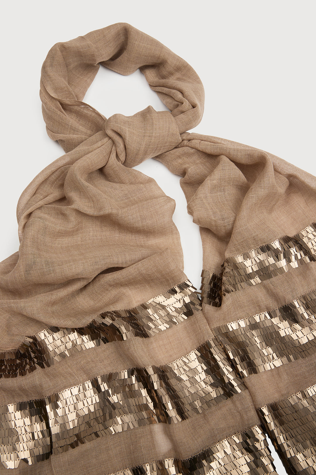 Fringe Sequins Scarf