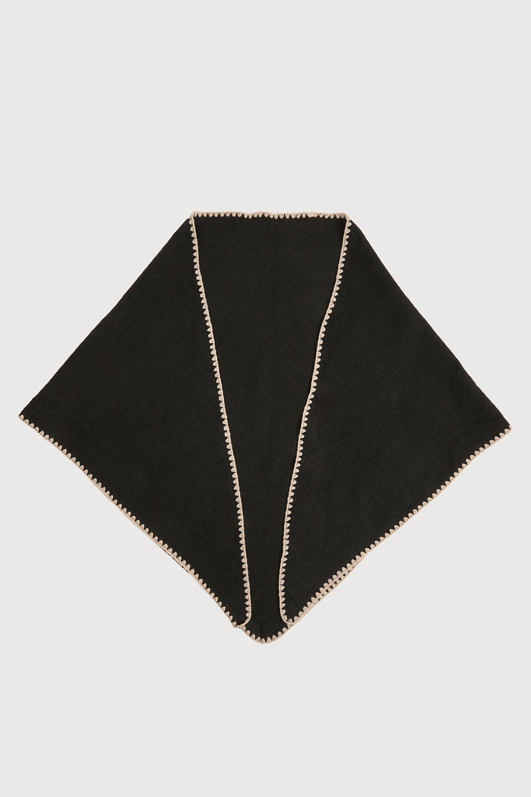 Knitted Triangle Shawl Wrap