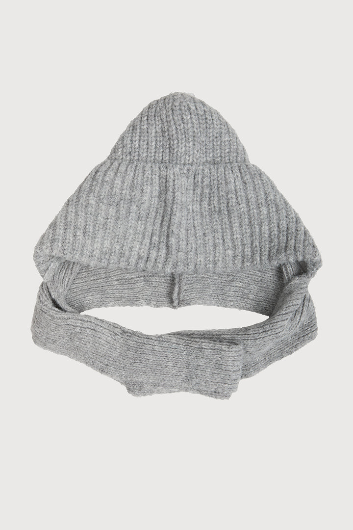 Cozy Knit Hooded Scarf