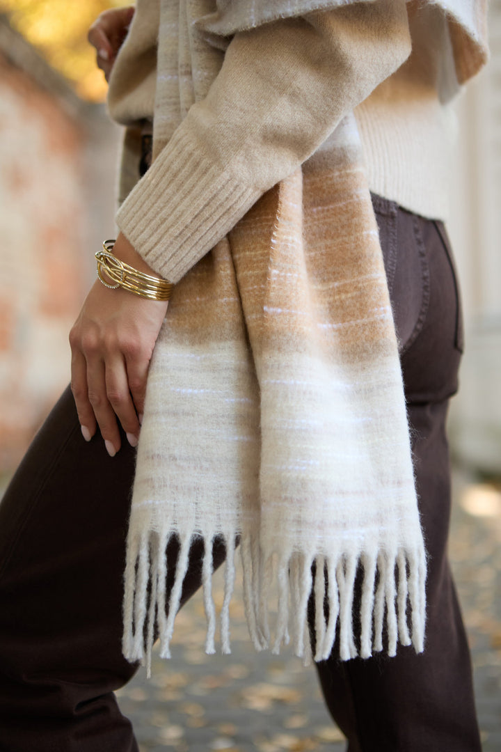 Cozy Oversized Fringe Scarf