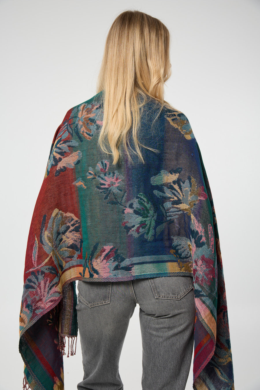 Rosy Reversible Scarf