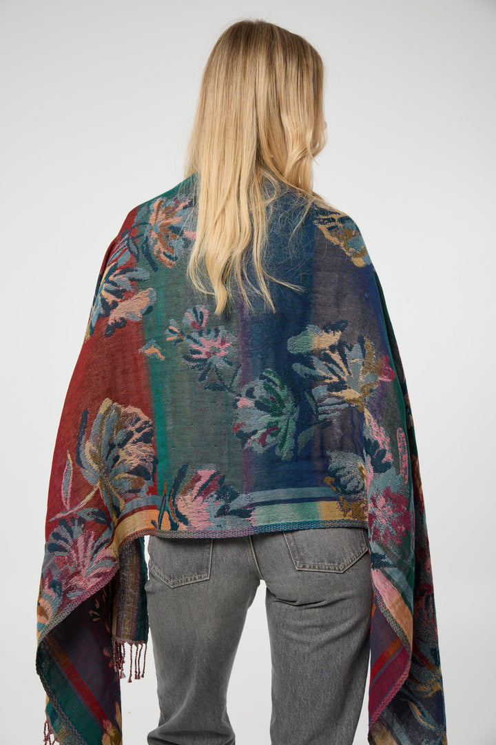 Rosy Reversible Scarf