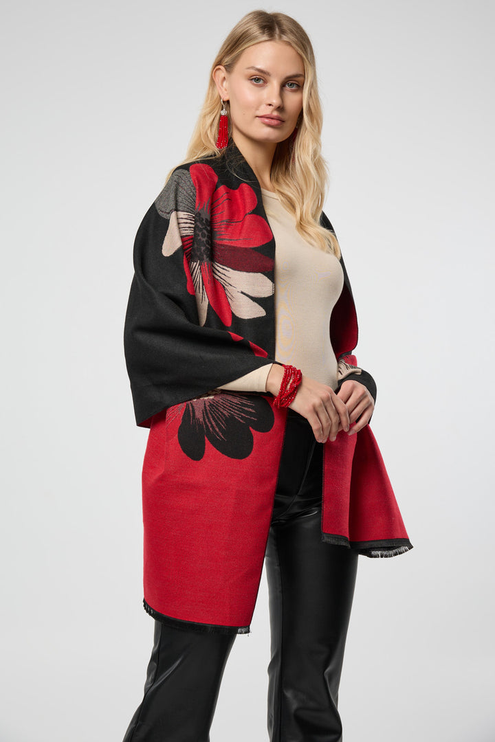 Fresh Floral Reversible Scarf