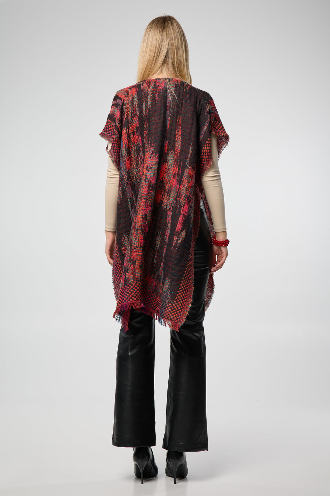 Prismatic Woven Kimono