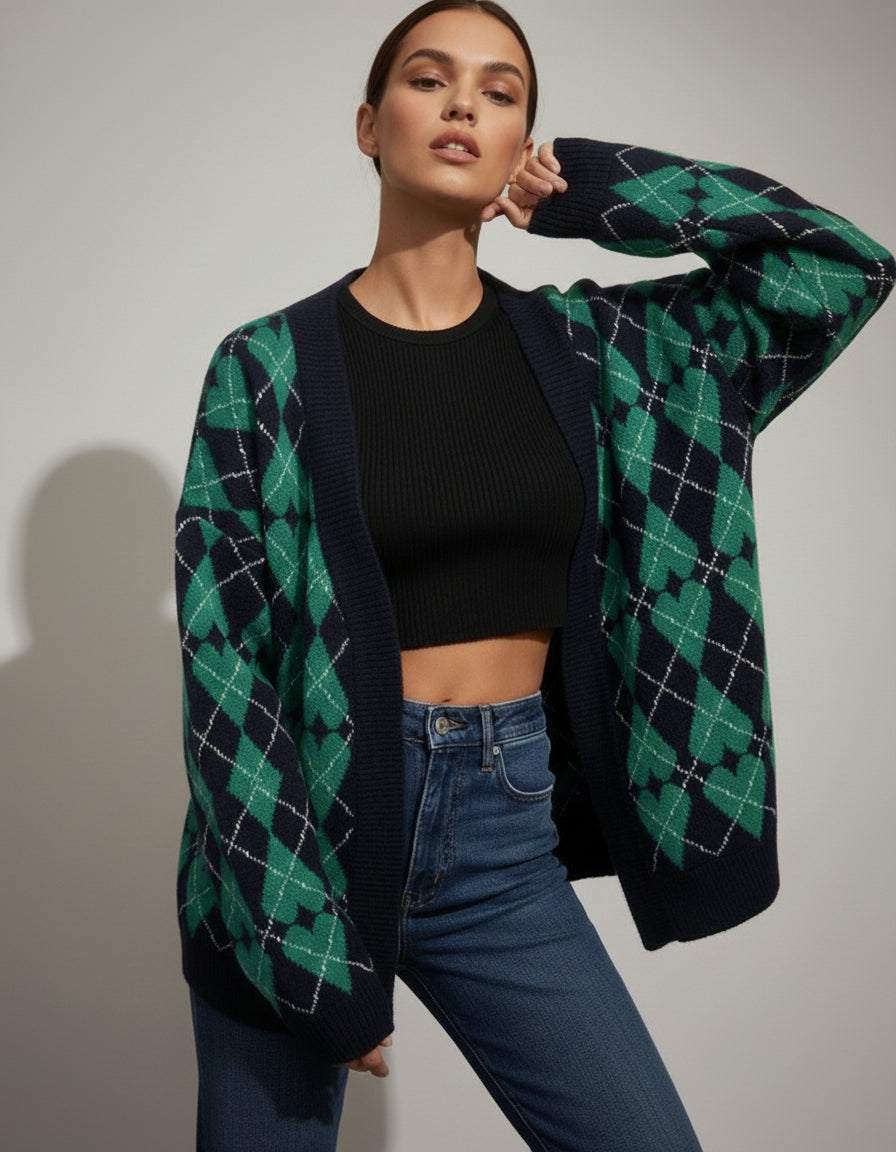 Grandpa Heart Cardigan