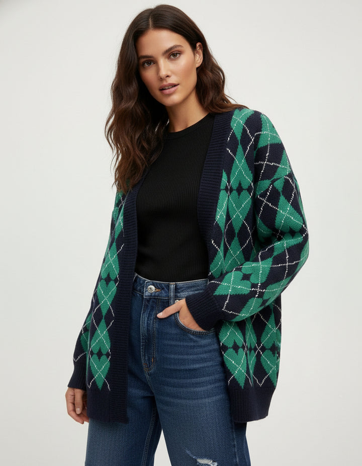 Grandpa Heart Cardigan