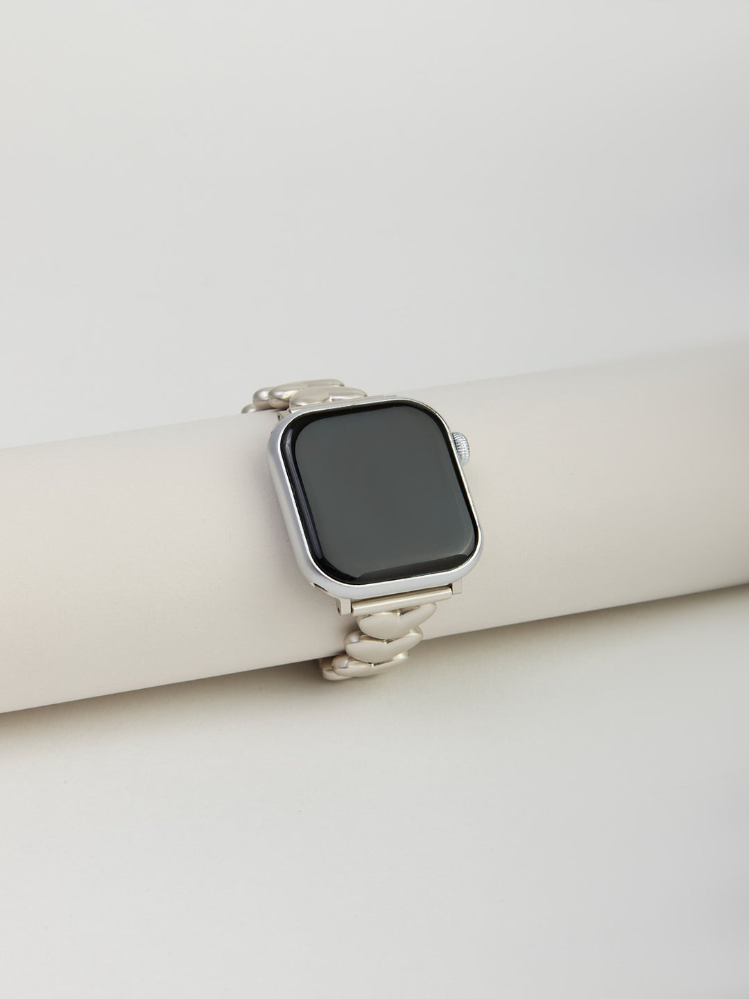 Heart Chain Apple Watch Band - Silver
