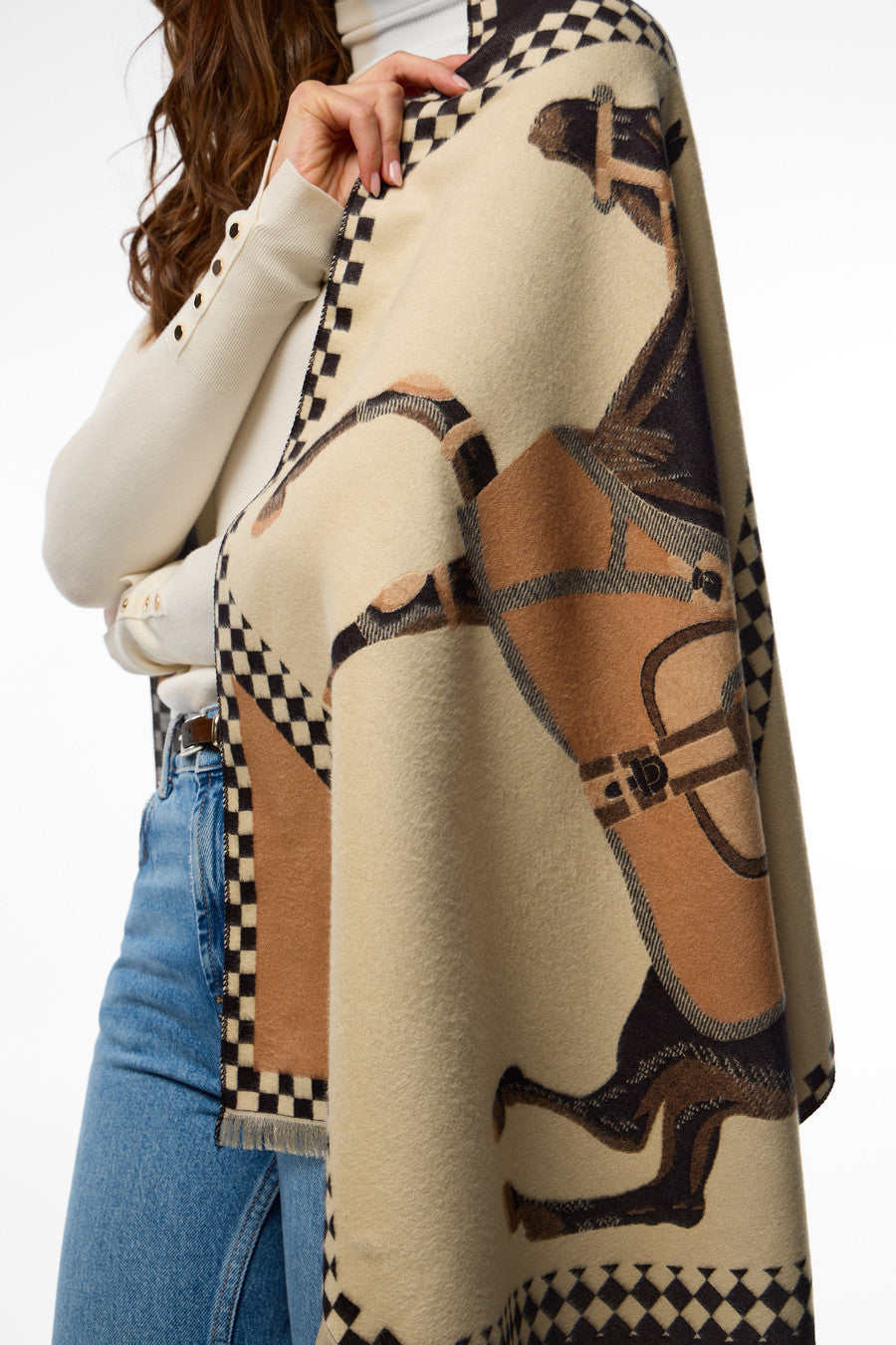 Equestrian Reversible Scarf