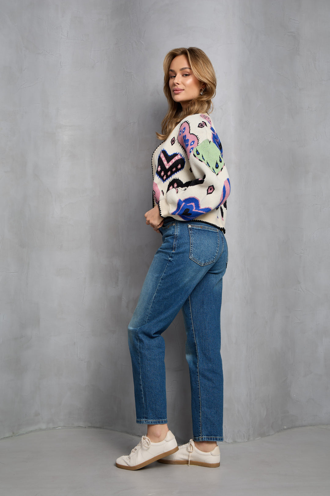 Animal Heart Open Cardigan