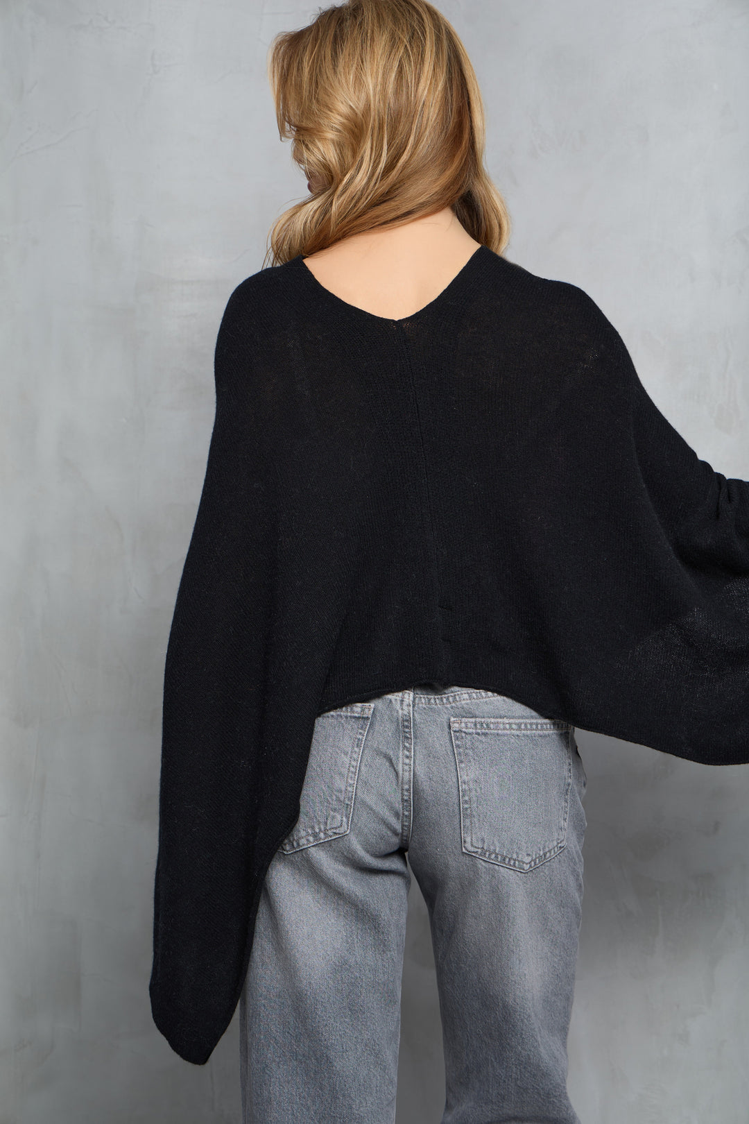 Heart Cashmere and Silk Poncho